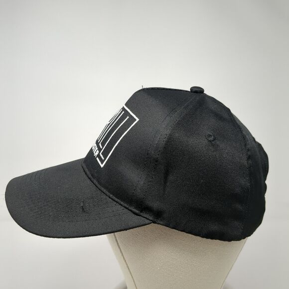 Grill Master Strapback Hat Black One Size Adjustable Embroidered 6 Panel Gertex - Picture 3 of 8